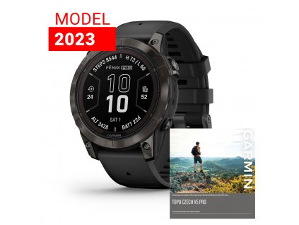 Garmin Fenix 7 Pro Sapphire Solar  Carbon Gray DLC Titanium