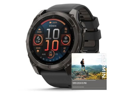 Garmin Fenix 8 Amoled Sapphire 51 mm  Carbon Grey DLC