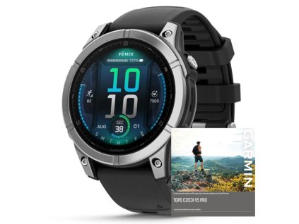 Garmin Fenix E  Steel Black
