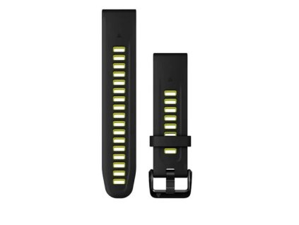Řemínek Garmin QuickFit 20 Black/Electric Lime