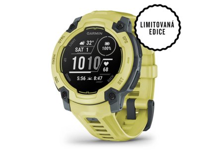 Garmin Instinct E 45 mm  Electric lime s electric lime páskem
