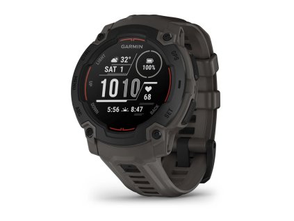 Garmin Instinct E 45 mm  Black s charcoal páskem