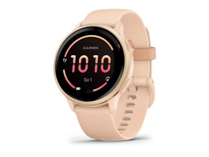 Garmin Vívoactive 6  Metallic Pink Dawn / řemínek Pink Dawn