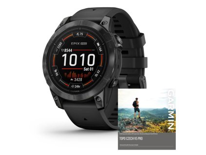 Garmin Epix Pro (Gen 2) 47 mm  Gray / Black Band + dárek