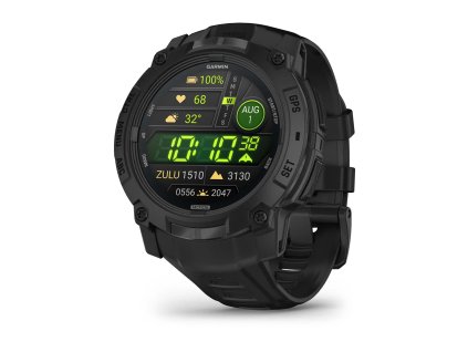 Garmin Instinct 3 Amoled 50 mm Tactical Edition  Black s řemínkem Black
