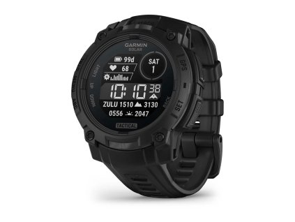 Garmin Instinct 3 45 mm Tactical Edition  Black s řemínkem Black