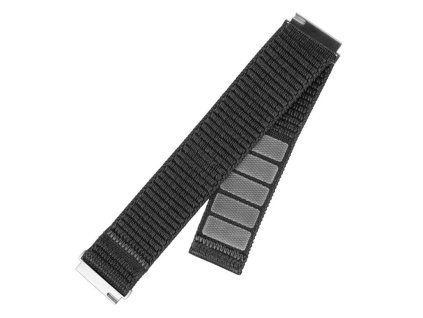 FIXED Nylonový řemínek Quick Release 20 Tmavě Šedý