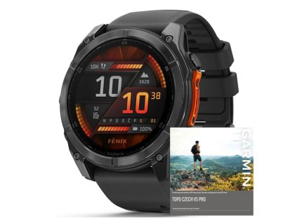 Garmin Fenix 8 Amoled 51 mm  Slate Grey + dárek