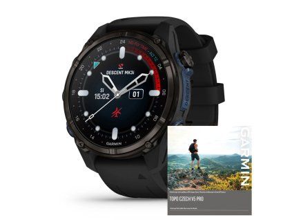 garmin descent mk3i 43 mm carbon topo