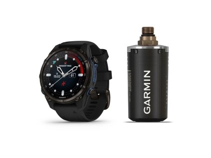Garmin Descent set Mk3i 43 mm a Descent T2  Carbon Grey Titanium DLC/Black