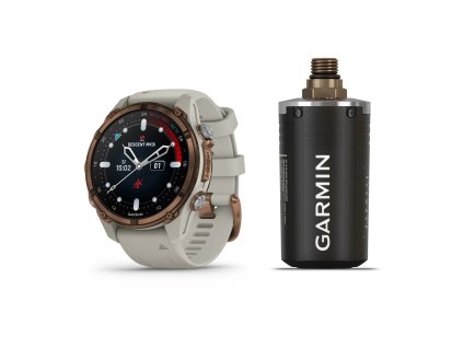 Garmin Descent set Mk3i 43 mm a Descent T2  Bronze Titanium PVD/French Grey