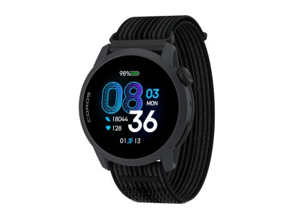 coros pace 4 black nylon band