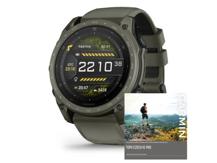 garmin tactix 8 51 mm amoled cerakote olive drab topo