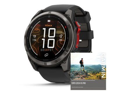 garmin fenix 8 pro microled sapphire 51 mm carbon grey dlc titanium topo mapy