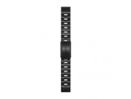 Řemínek pro fenix6 - QuickFit 22, titanový DLC, tmavý