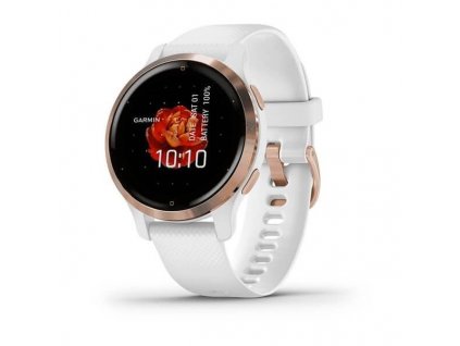 Garmin Venu 2s  Rose Gold/White Band