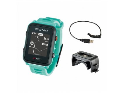 Pulsmetr Sigma iD.TRI BASIC - neon mint