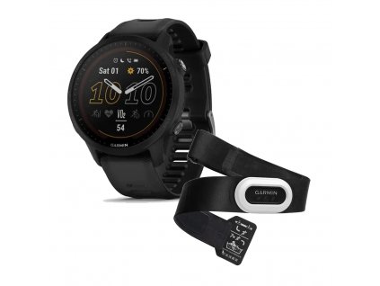 Garmin Forerunner 955 Solar  Black HRM Pro Bundle