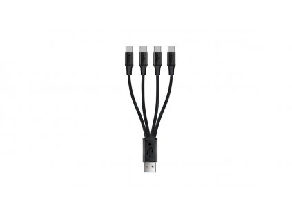 Čtyřnásobný nabíjecí micro USB kabel