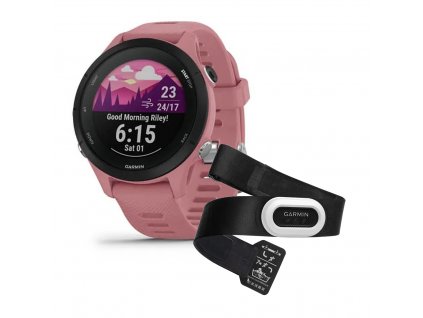 Garmin Forerunner 255s Light Pink + HRM Pro Plus