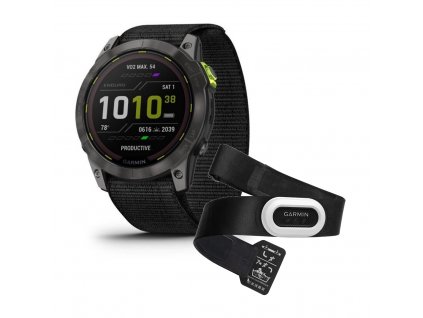 Garmin Enduro 2 - Sapphire Solar Titan DLC + HRM Pro Plus