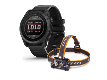 Garmin Tactix 7 – Standard Edition + Nabíjecí čelovka Fenix HM65R