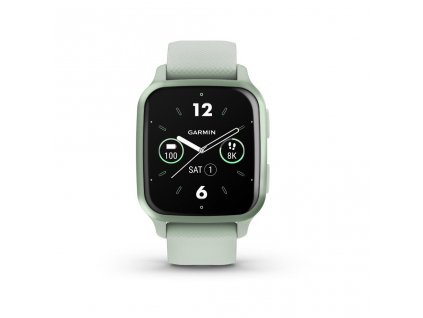 Garmin Venu Sq 2  Metallic Mint / Cool Mint Band