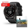 Garmin Fenix 7X Pro Sapphire Solar  Carbon Gray DLC Titanium