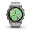 Garmin Fenix 7X Pro Sapphire Solar  Titanium Fog Gray / Ember Orange