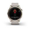 Garmin Fenix 7S Pro Sapphire Solar Edition Soft Gold Stainless Steel / Light Sand Band  + dárek