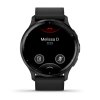 Garmin Venu 3  Slate/Black, Black Leather band