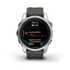 Garmin Fenix 7S Pro Solar  Silver / Black Band