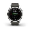 Garmin Fenix 7S Pro Solar  Silver / Black Band