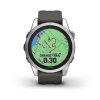 Garmin Fenix 7S Pro Solar  Silver / Black Band