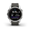 Garmin Fenix 7S Pro Solar  Silver / Black Band