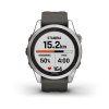Garmin Fenix 7S Pro Solar  Silver / Black Band