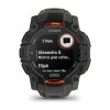 Garmin Instinct 3 Solar 50 mm  Black s charcoal páskem