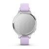Garmin Lily 2 Active  Silver / Purple Jasmine Silicone Band