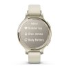 Garmin Lily 2 Active  Lunar Gold / Bone Silicone Band
