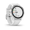 Garmin fenix6S Glass, Silver/White Band  Produkt z CZ distribuce s ovládáním v ČJ + tvrzené sklo na displej ZDARMA