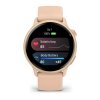 Garmin Vívoactive 6  Metallic Pink Dawn / řemínek Pink Dawn