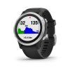 Garmin fenix6S Glass Silver/Black Band  Produkt z CZ distribuce s ovládáním v ČJ + tvrzené sklo na displej ZDARMA
