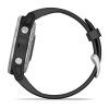 Garmin fenix6S Glass Silver/Black Band  Produkt z CZ distribuce s ovládáním v ČJ + tvrzené sklo na displej ZDARMA