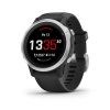 Garmin fenix6S Glass Silver/Black Band  Produkt z CZ distribuce s ovládáním v ČJ + tvrzené sklo na displej ZDARMA