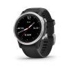 Garmin fenix6S Glass Silver/Black Band  Produkt z CZ distribuce s ovládáním v ČJ + tvrzené sklo na displej ZDARMA