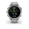 Garmin Descent Mk3 43 mm  Silver/ Fog Grey