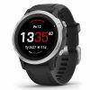 Garmin fenix6S Glass Silver/Black Band  Produkt z CZ distribuce s ovládáním v ČJ + tvrzené sklo na displej ZDARMA