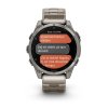 Garmin Fenix 8 Amoled Sapphire 47 mm  Sapphire, Titanium, Odvětrávaný titanový náramek