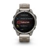 Garmin Fenix 8 Amoled Sapphire 47 mm  Sapphire, Titanium, Odvětrávaný titanový náramek