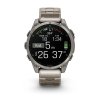 Garmin Fenix 8 Amoled Sapphire 47 mm  Sapphire, Titanium, Odvětrávaný titanový náramek